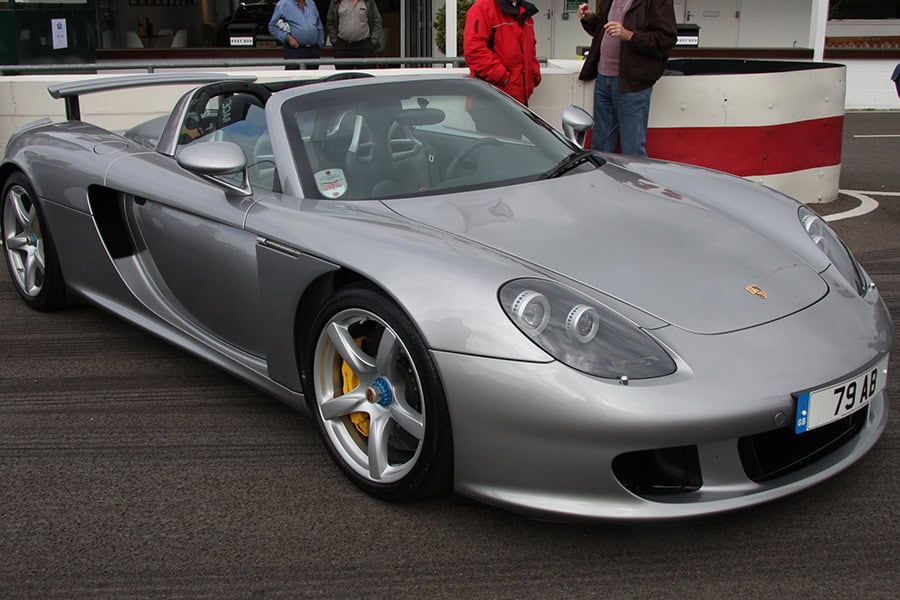 Двигателят на Porsche, спечелил шампионата, е адаптиран за Carrera GT