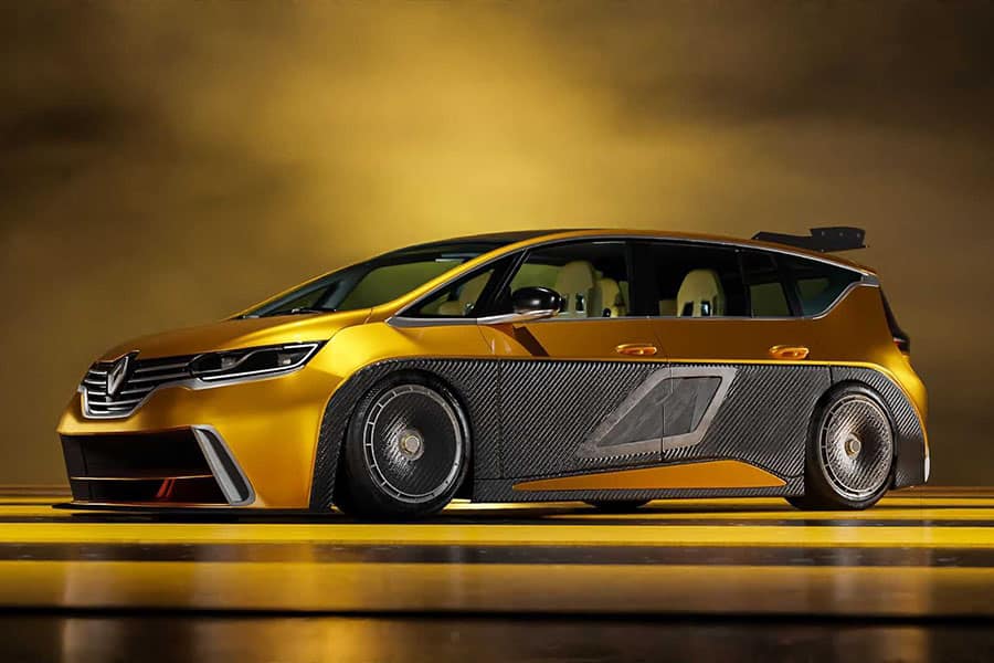 Renault Espace F1 е концептуален миниван с 800 конски сили