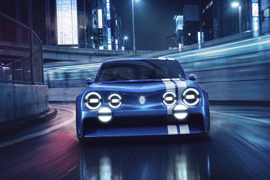 Renault представи електрическия концепт Renault 8 Gordini Concept с 270 к.с. 4 Renault 8 Gordini Concept 3